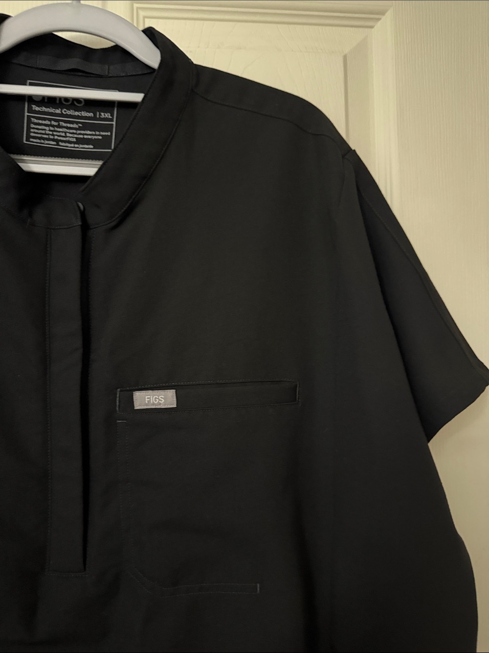 Figs Montex Relaxed Scrub Top Sz 3XL - Picture 3 of 15
